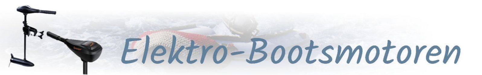 Bild zeigt: Elektro-Bootsmotoren-Header