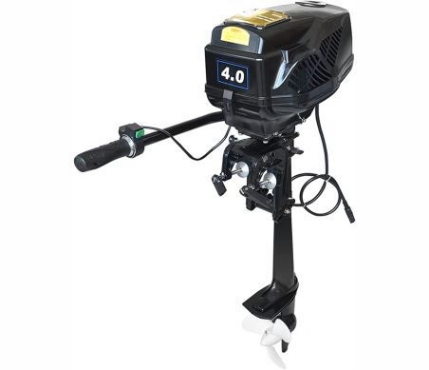 Bild zeigt: LXTIN 4HP elektrischer Bootsmotor